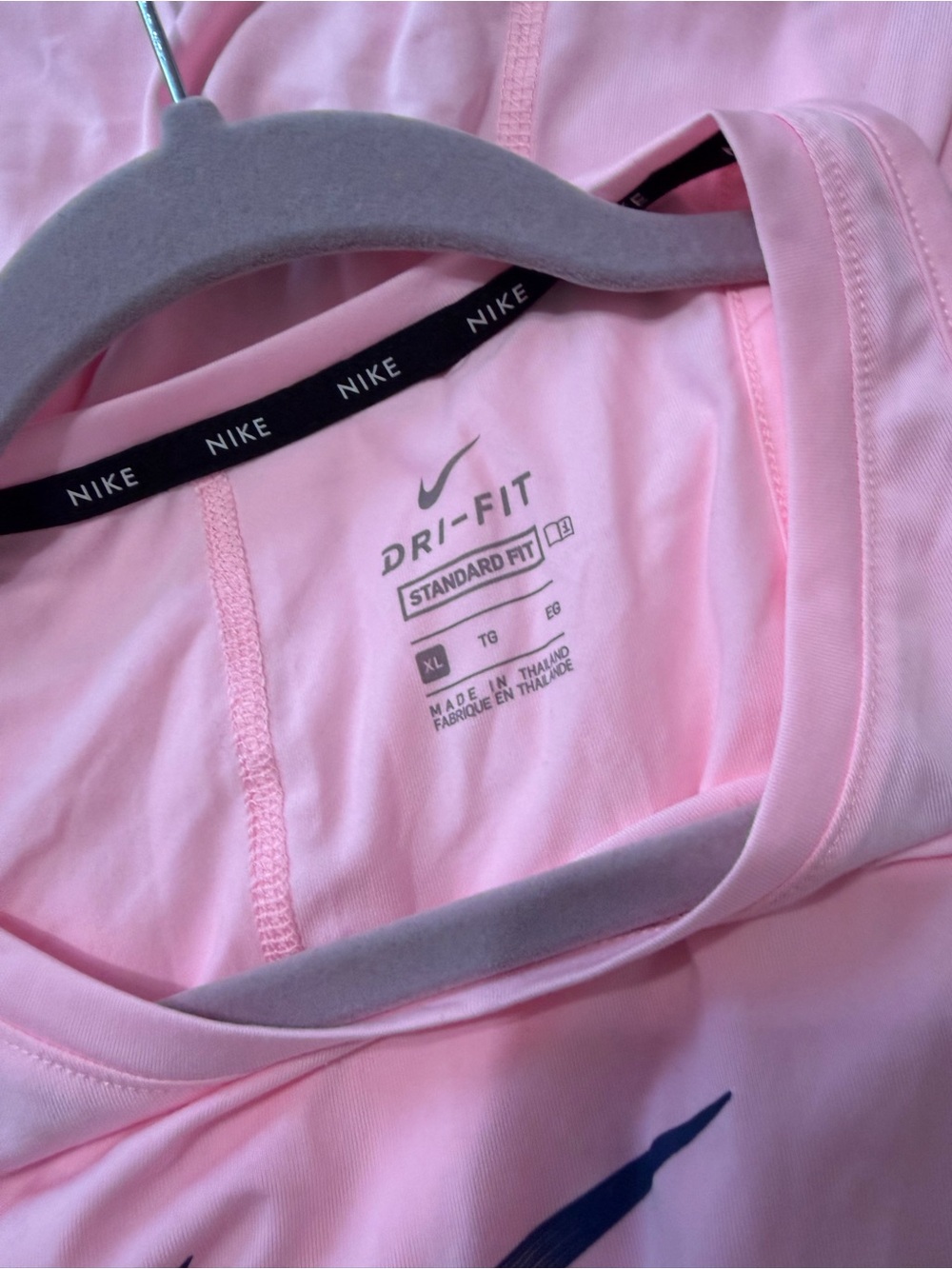 Nike Dri Fit Pink Tank Top - Picture 4 of 4